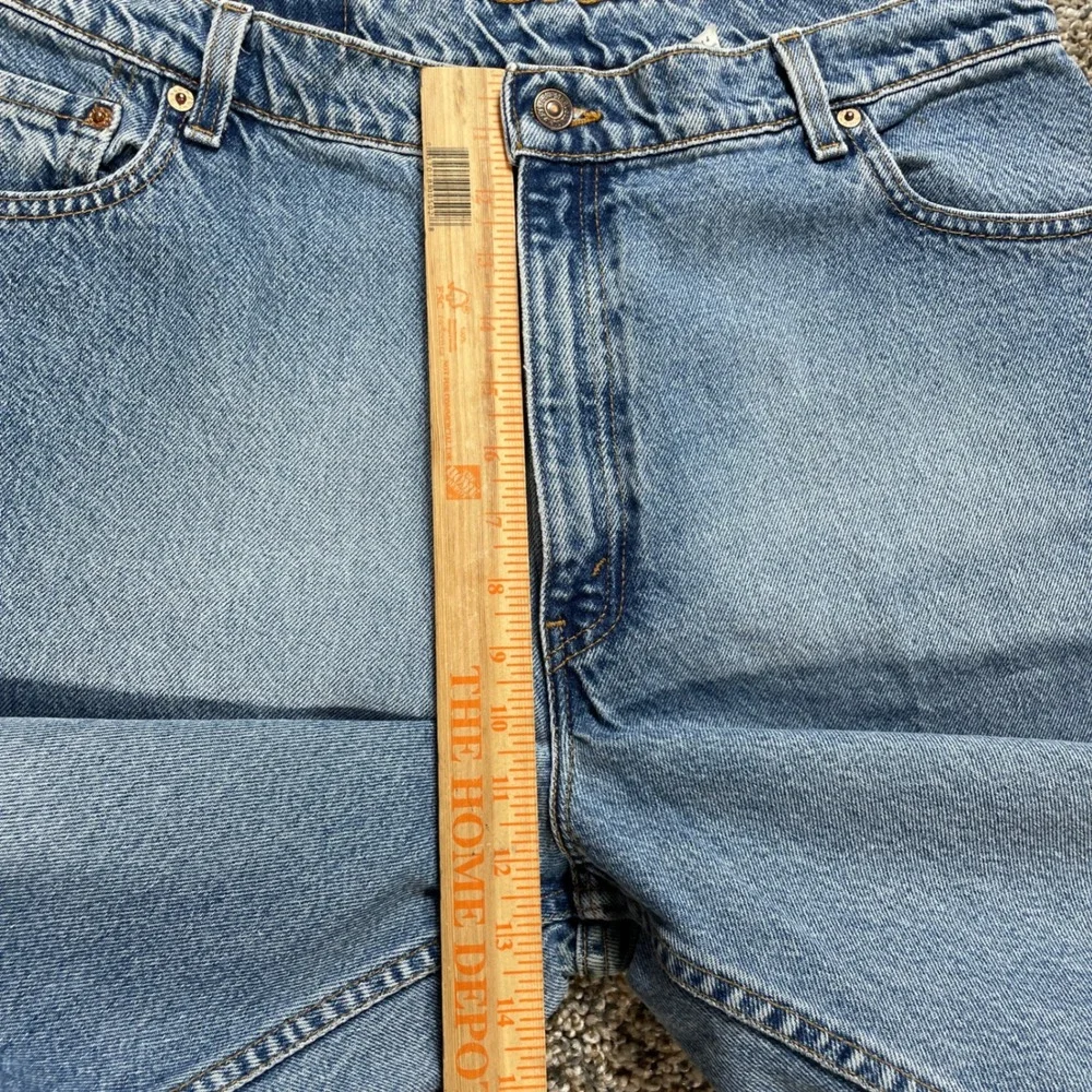 Vintage Levi's 550 Men's 34x30 Jeans USA Made 90s Tapered Leg Light Wash